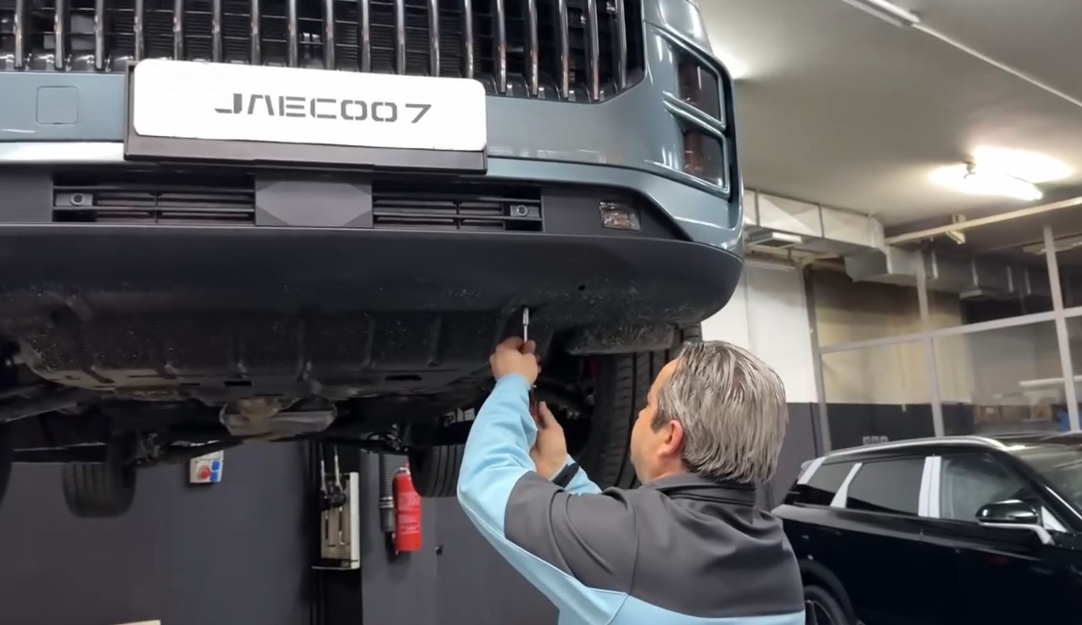 JAECOO 7 alt takım kontrolü
